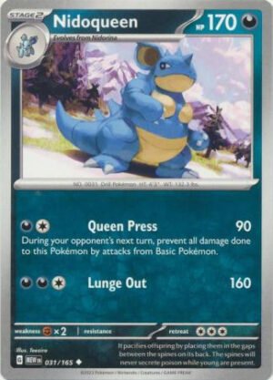 Scarlet & Violet 151 031/165 Nidoqueen