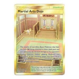 SM Cosmic Eclipse 268/236 Martial Arts Dojo (Secret Rare)