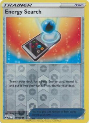 Crown Zenith 128/159 Energy Search (Reverse Holo)