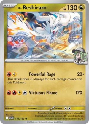 SV Journey Together 116/159 N's Reshiram (Holo)