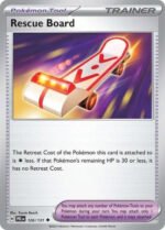 SV Prismatic Evolutions 126/131 Rescue Board