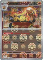 SV White Flare 013/086 Emboar (POKE BALL Reverse Holo)