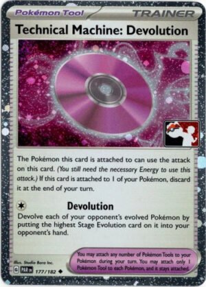 SV Paradox Rift 177/182 Technical Machine: Devolution (Prize Pack League Promo Cosmo Holo)
