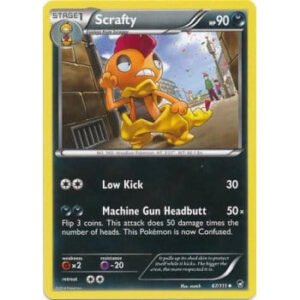 XY Furious Fists 67/111 Scrafty