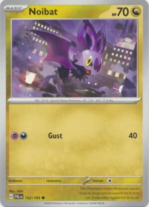 SV Paldea Evolved 152/193 Noibat