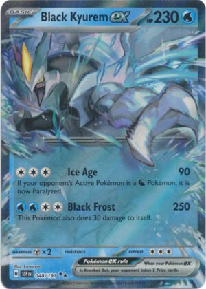 SV Surging Sparks 048/191 Black Kyurem ex (Half Art)