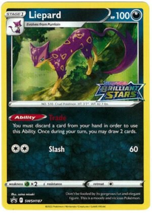 Sword & Shield Promo SWSH187 Liepard (STAFF)