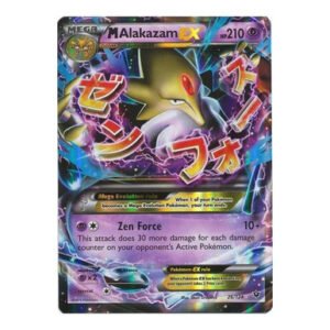XY Fates Collide 26/124 M Alakazam EX (Half Art Mega)