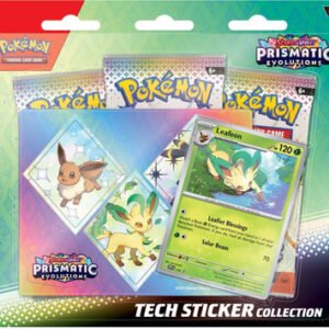 SV Prismatic Evolutions Tech Sticker Collection - Leafeon
