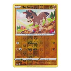Sword & Shield (Base) 105/202 Mudbray (Reverse Holo)