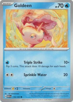 Scarlet & Violet 151 118/165 Goldeen