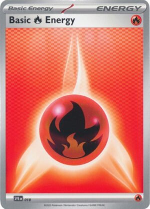 Scarlet & Violet SVE EN18 Basic Fire Energy (Non-Holo)