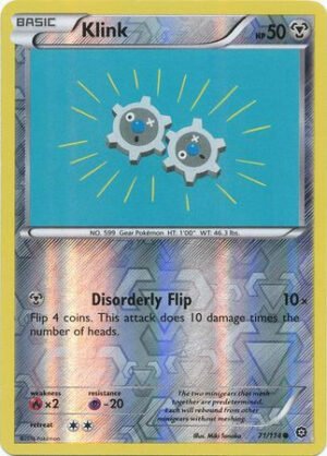 XY Steam Siege 71/114 Klink (Reverse Holo)