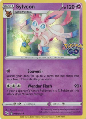 Pokemon GO 035/078 Sylveon (Holo)