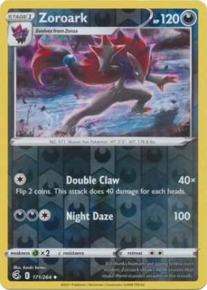 Fusion Strike 171/264 Zoroark (Reverse Holo)