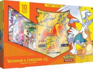 Reshiram & Charizard GX Premium Collection (DAMAGED)