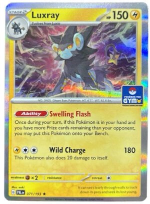 SV Paldea Evolved 071/193 Luxray (TCG Gym Stamp Holo)