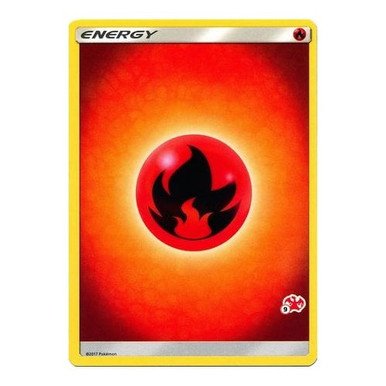 Sun and Moon (Base Set) EN2 Fire Energy (Charizard Symbol 9)