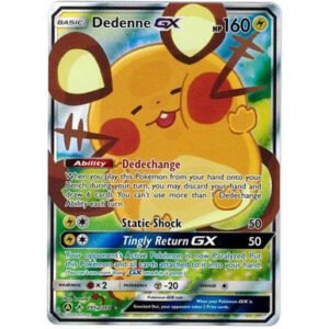 SM Unbroken Bonds 195a/214 Dedenne GX (Alternative Art)