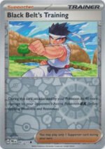 SV Prismatic Evolutions 097/131 Black Belt's Training #097 (Reverse Holo)