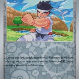 SV Prismatic Evolutions 097/131 Black Belt's Training #097 (Reverse Holo)