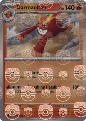 SV Black Bolt 014/086 Darmanitan (MASTER BALL Reverse Holo)