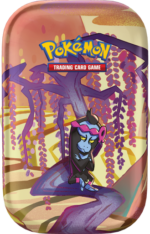 EMPTY Scarlet & Violet Shrouded Fable Mini Tin - Munkidori