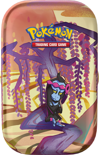 EMPTY Scarlet & Violet Shrouded Fable Mini Tin - Munkidori