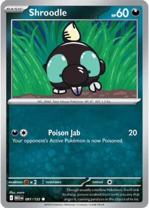 Mega Evolution 091/132 Shroodle