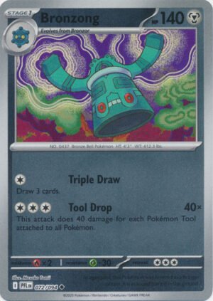 ME Phantasmal Flames 072/094 Bronzong (Reverse Holo)