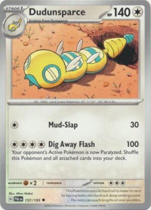 SV Paldea Evolved 157/193 Dudunsparce