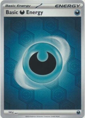 Scarlet & Violet SVE EN07 Basic Darkness Energy (Pattern Reverse Holo)