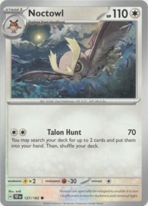 SV Temporal Forces 127/162 Noctowl (Non-Holo)