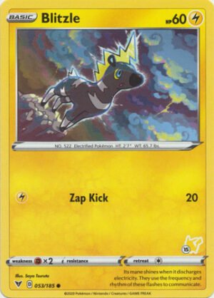 Vivid Voltage 053/185 Blitzle (Pikachu Symbol 15)