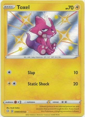 Shining Fates SV041/SV122 Toxel (Holo)