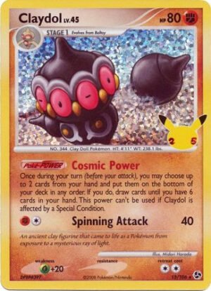 Celebrations Classic Collection 015/106 Claydol (Holo)