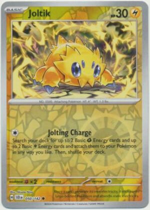 SV Stellar Crown 050/142 Joltik (Reverse Holo)