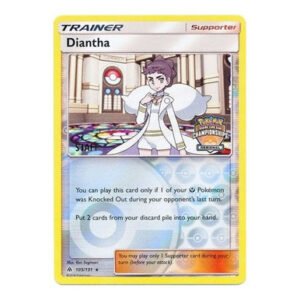 SM Forbidden Light 105/131 Diantha (League Promo STAFF)