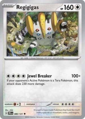 SV Prismatic Evolutions 086/131 Regigigas