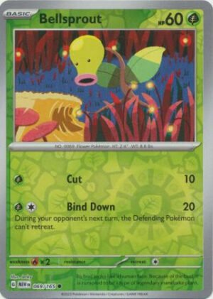 Scarlet & Violet 151 069/165 Bellsprout (Reverse Holo)
