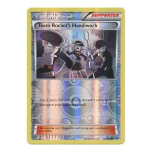 XY Fates Collide 112/124 Team Rocket's Handiwork (Reverse Holo)