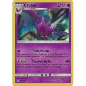 Sun and Moon (Base Set) 56/149 Crobat (Holo)