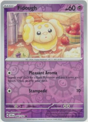 SV Stellar Crown 066/142 Fidough (Reverse Holo)