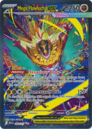 ME Ascended Heroes 283/217 Mega Hawlucha ex (Special Illustration Rare)