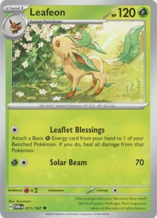 SV Twilight Masquerade 011/167 Leafeon