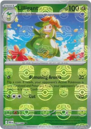SV Black Bolt 007/086 Lilligant (MASTER BALL Reverse Holo)