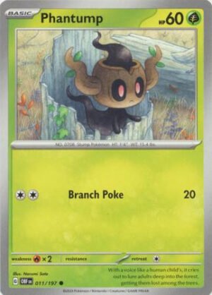 SV Obsidian Flames 011/197 Phantump
