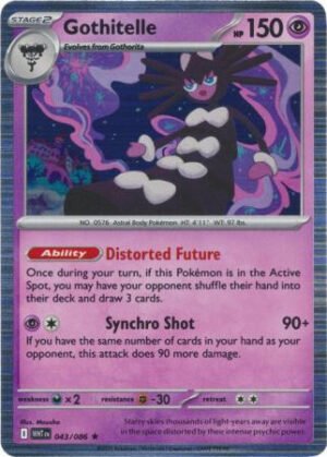 SV White Flare 043/086 Gothitelle (Tinsel Holo)