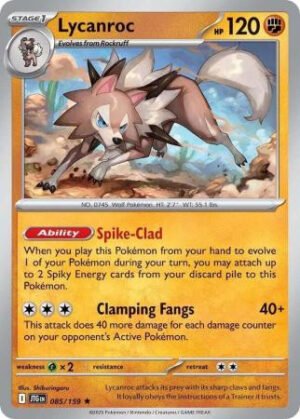 SV Journey Together 085/159 Lycanroc (Holo)