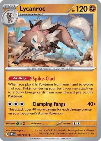 SV Journey Together 085/159 Lycanroc (Holo)